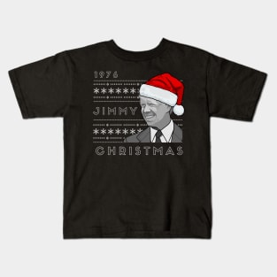 Holiday Sweater: Jimmy Carter Christmas 1976 Kids T-Shirt